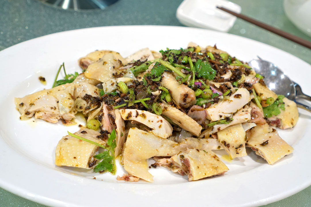 松露撈貴妃雞 (Chicken Salad with Black Truffle)