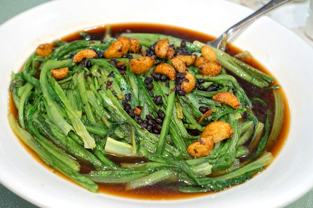 蒜豉豆豉油姜菜 (Stir-fried Seasonal Vegetable)