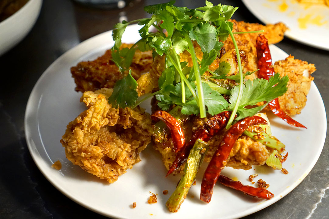 Spicy Sichuan Fried Chicken