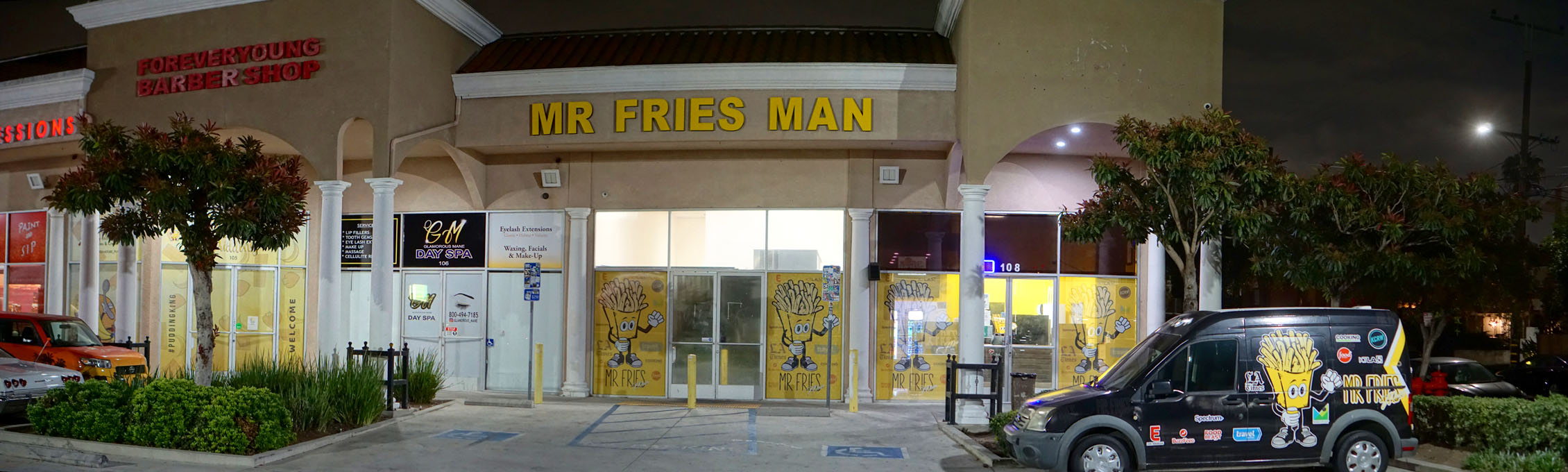 Mr Fries Man Exterior