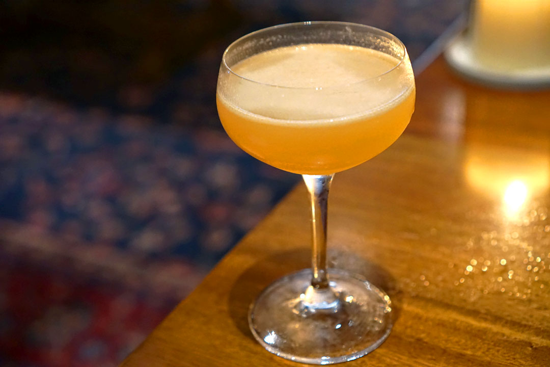 Sidecar, 1980s Courvoisier, 1970s Cointreau, lemon