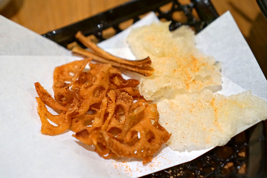 Carrot & Fennel Tartare (Chips)