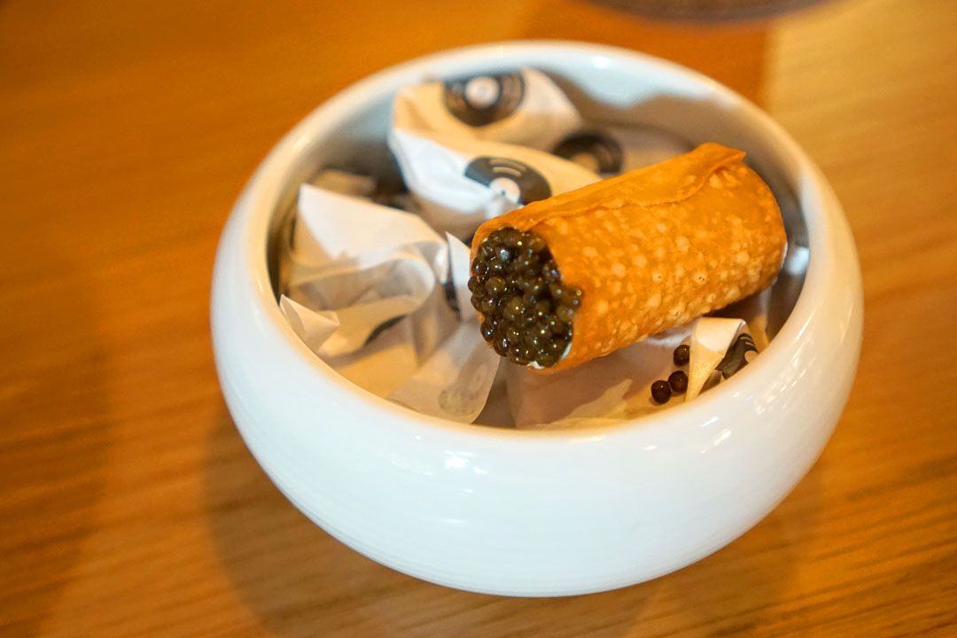 Caviar Cannoli