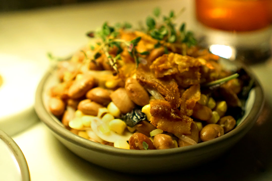 Cranberry Bean Succotash