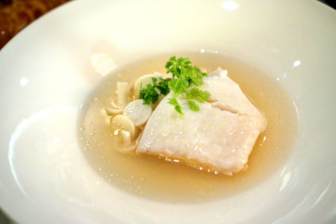 Steamed Halibut