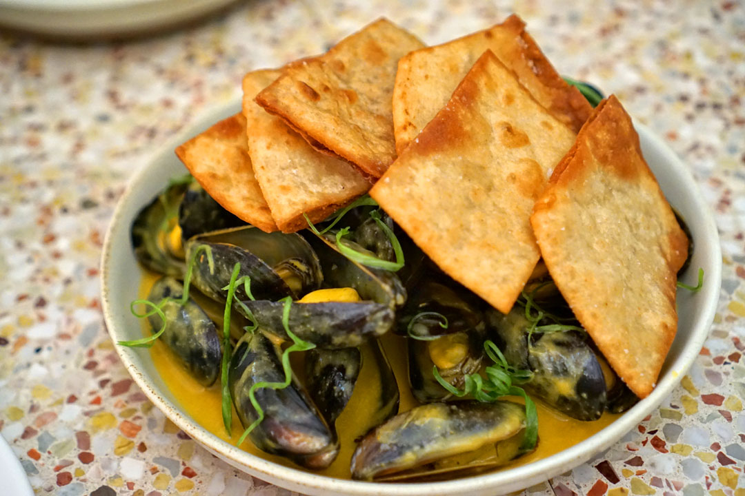 turmeric mussels