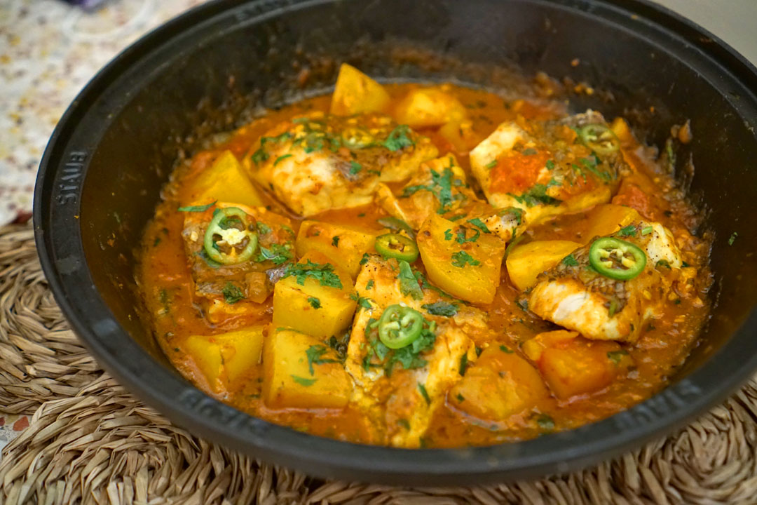 red snapper tagine