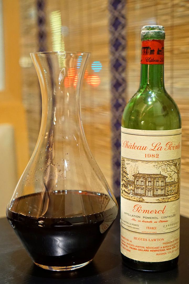 1982 Château La Pointe (In Decanter)