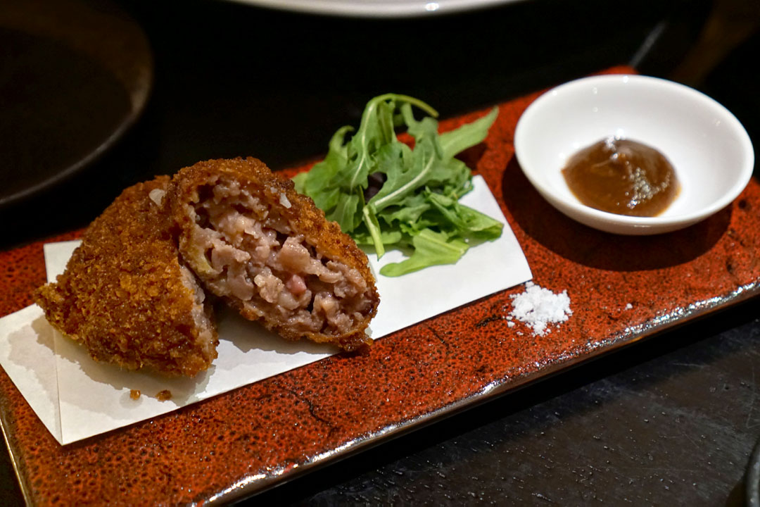 >Minced Wagyu Beef Cutlet