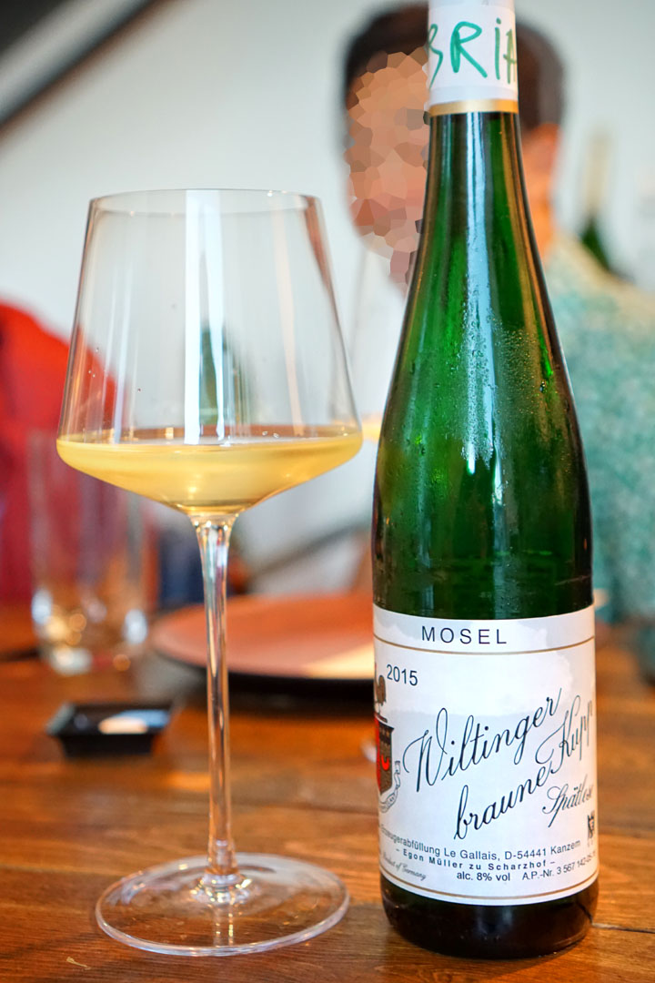 2015 Egon Müller 'Le Gallais' Wiltinger Braune Kupp Riesling Spätlese