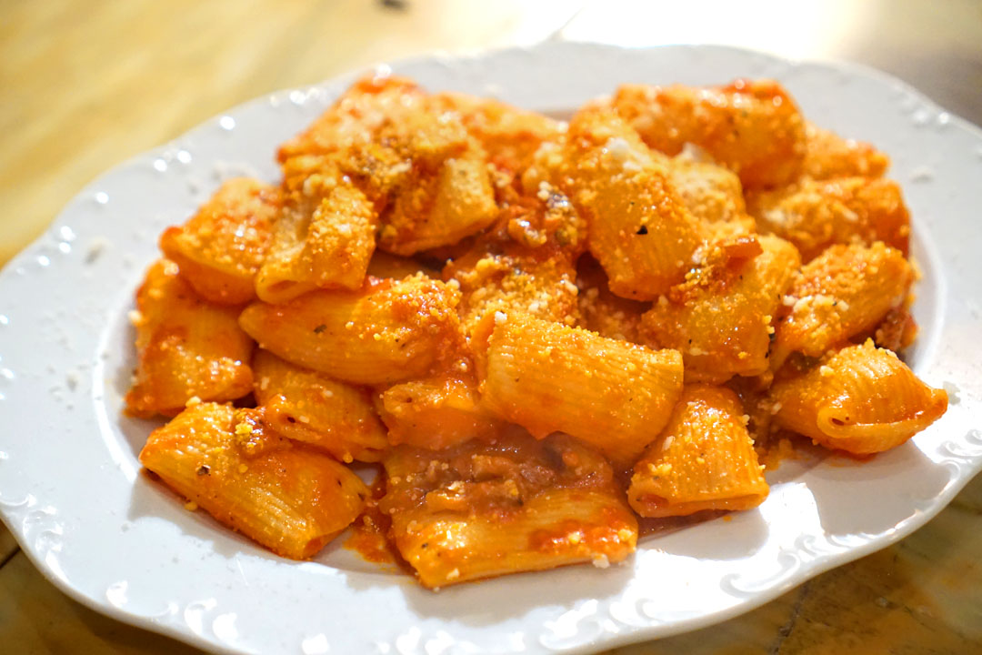 Rigatoni all'Amatriciana