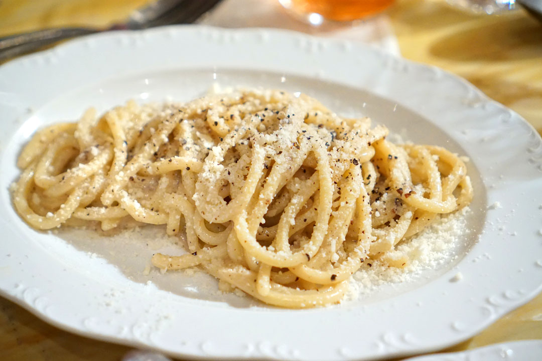 Tonnarelli Cacio e Pepe