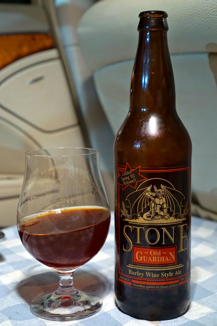 2002 Stone Old Guardian Barley Wine Style Ale
