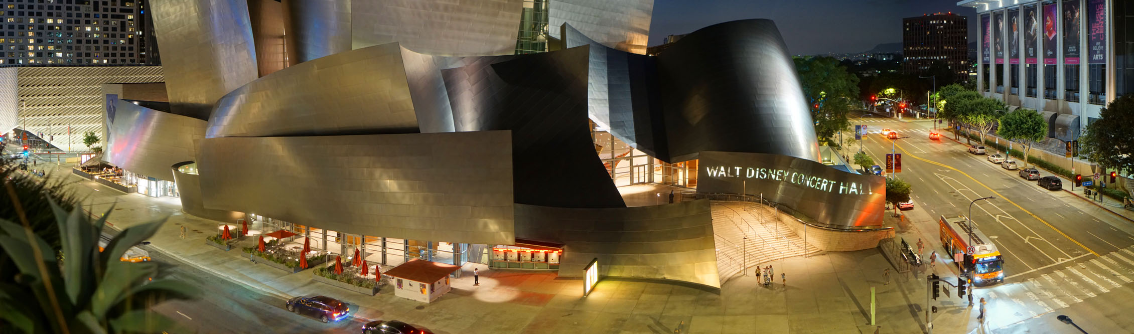 Walt Disney Concert Hall View from San Laurel