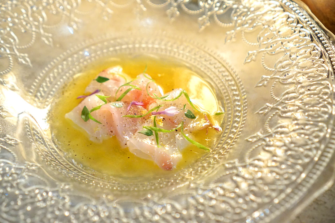 Striped Bass Crudo