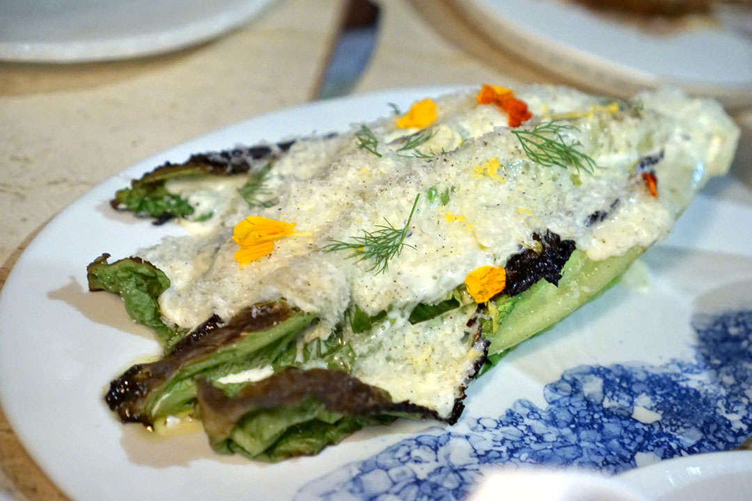 Grilled Romaine