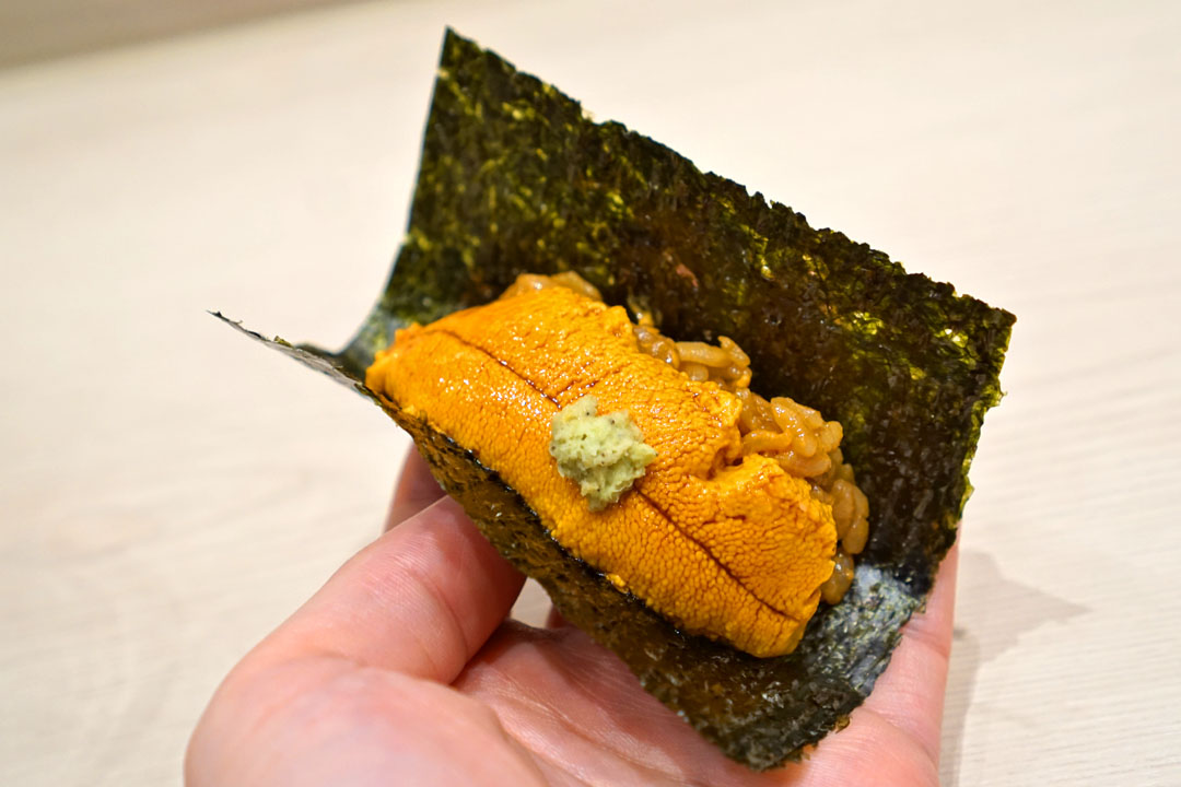 Uni Gohan Temaki (Santa Barbara)