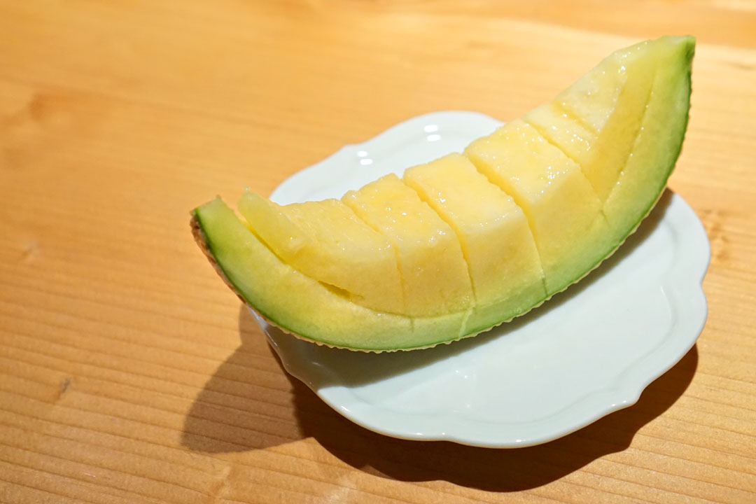 水物: マスクメロン (mizu mono: Shizuoka musk melon)