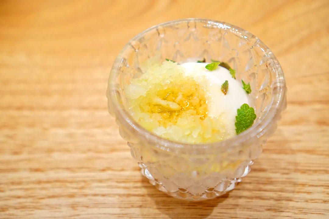 chamomile sorbet