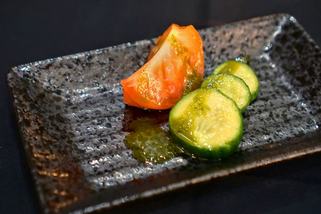 Ponzu Tomato Cucumber