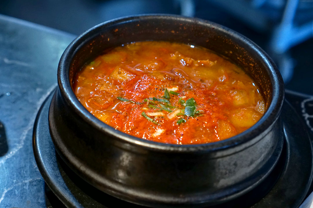 차돌 된장찌개 (Soybean Paste Soup with Beef Brisket)