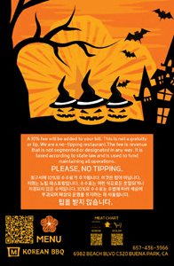 M Korean BBQ Information