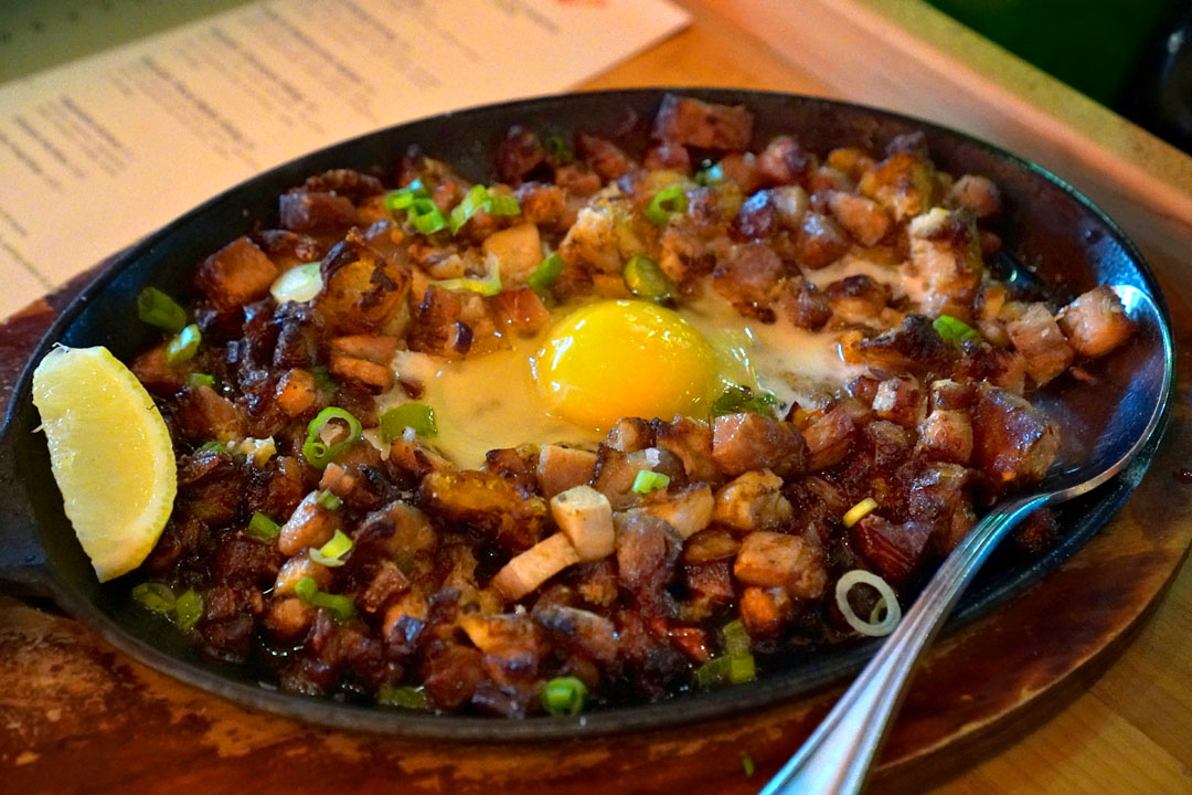 Sizzlin' Pork Belly Sisig