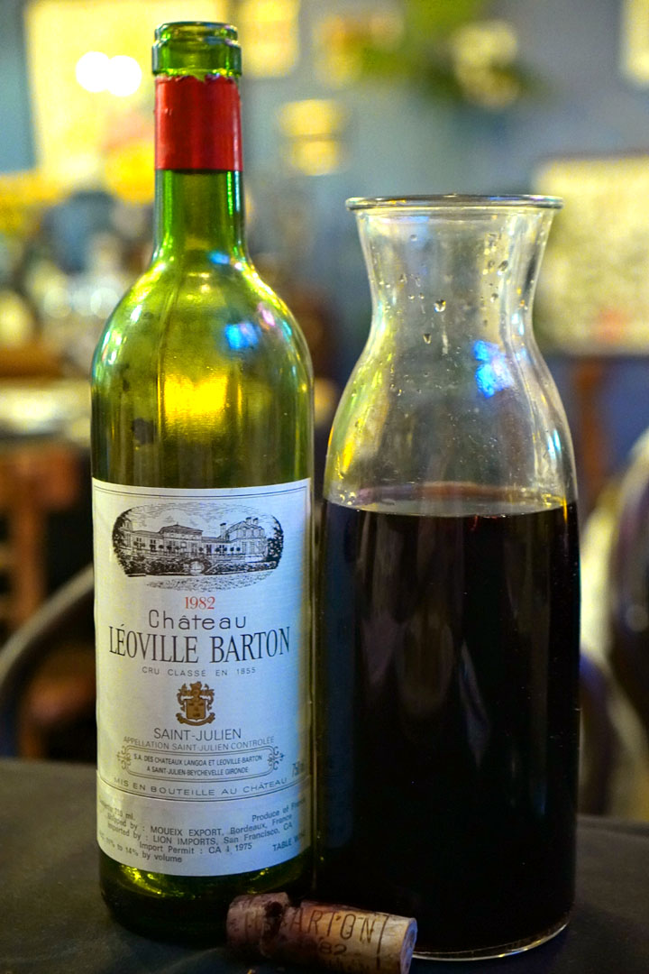 1982 Château Léoville Barton (In Carafe)