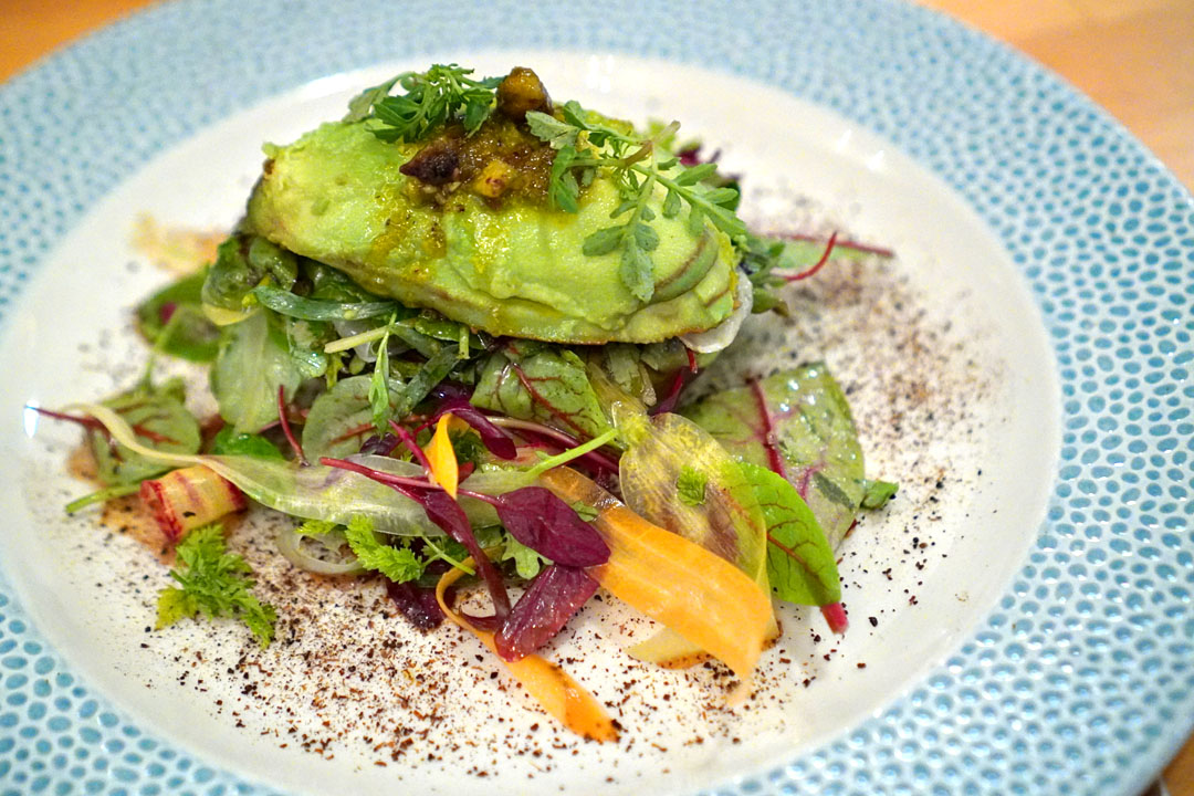 Charred Avocado Salad