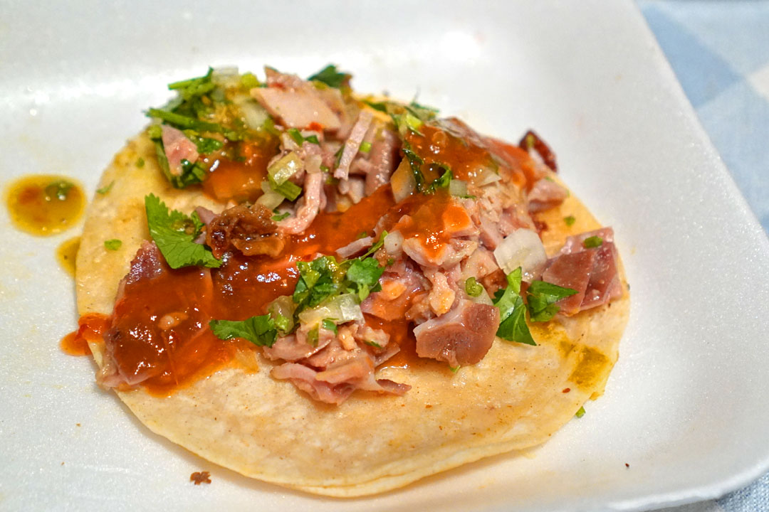 Taco - Buche (with Salsa)