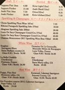 Miyabi Uni Beer & Wine List