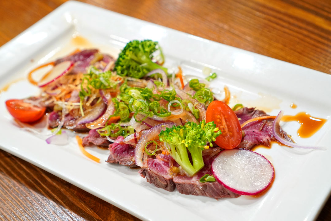 American Wagyu Beef Tataki (U.S. 和牛のたたき)