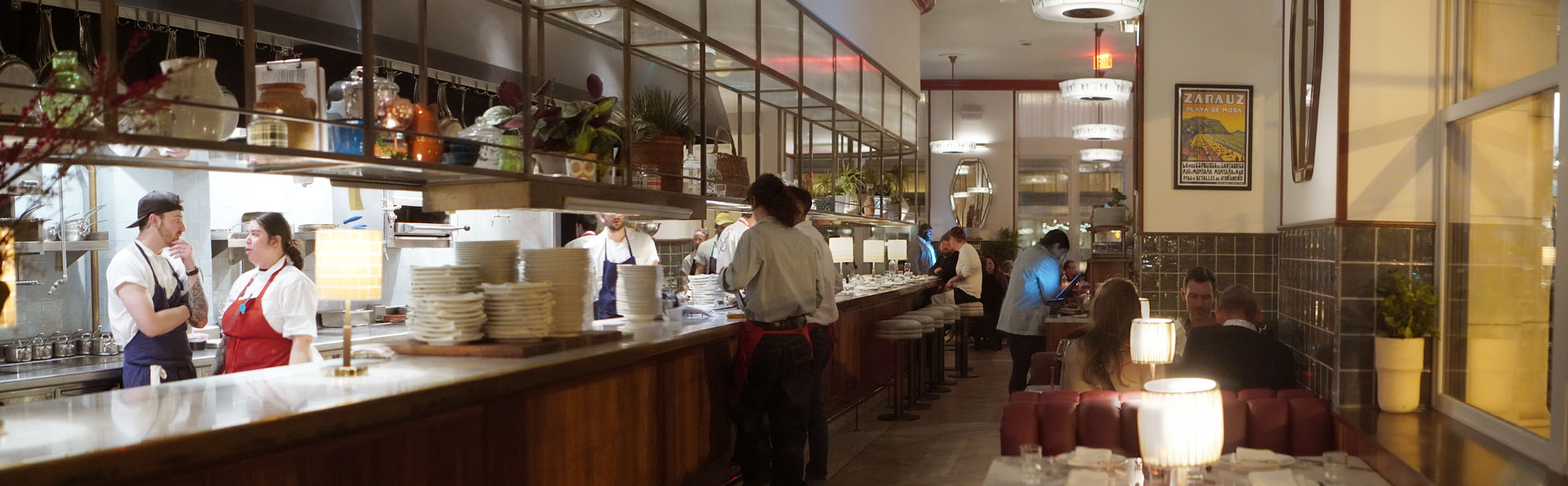 Café Basque Interior