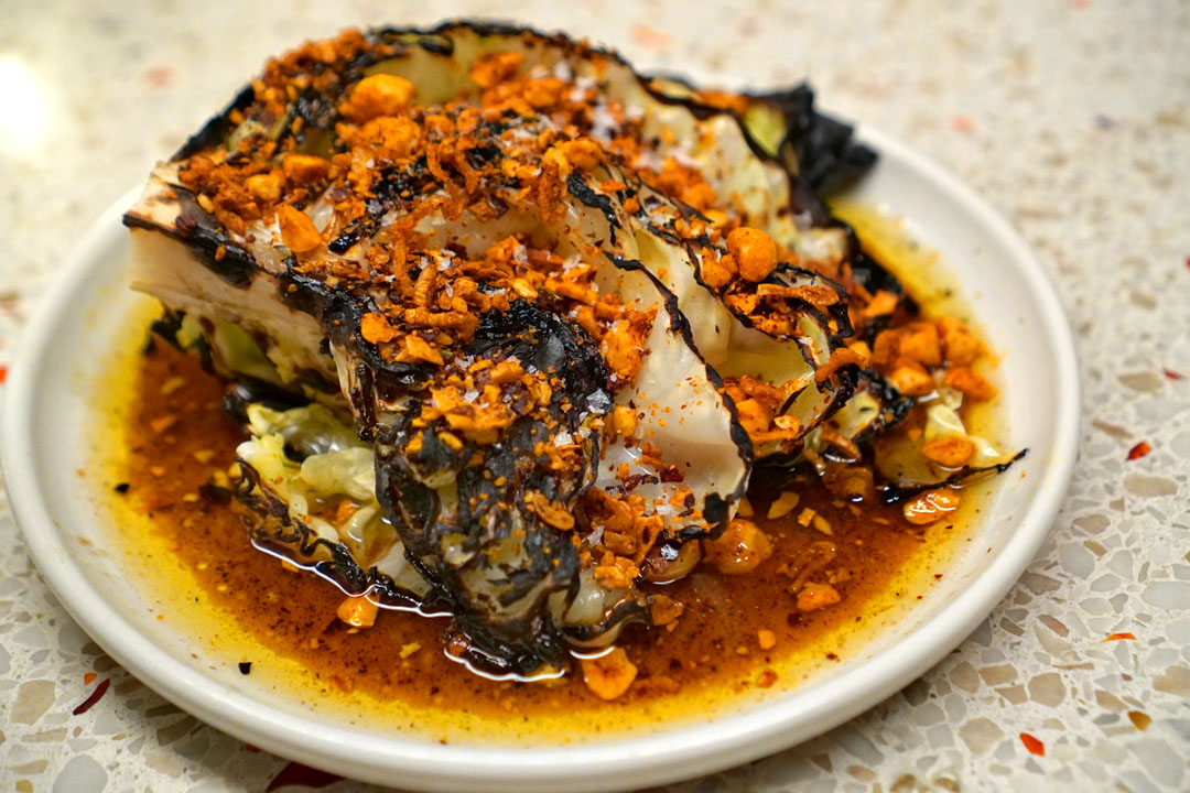 Grilled Cabbage