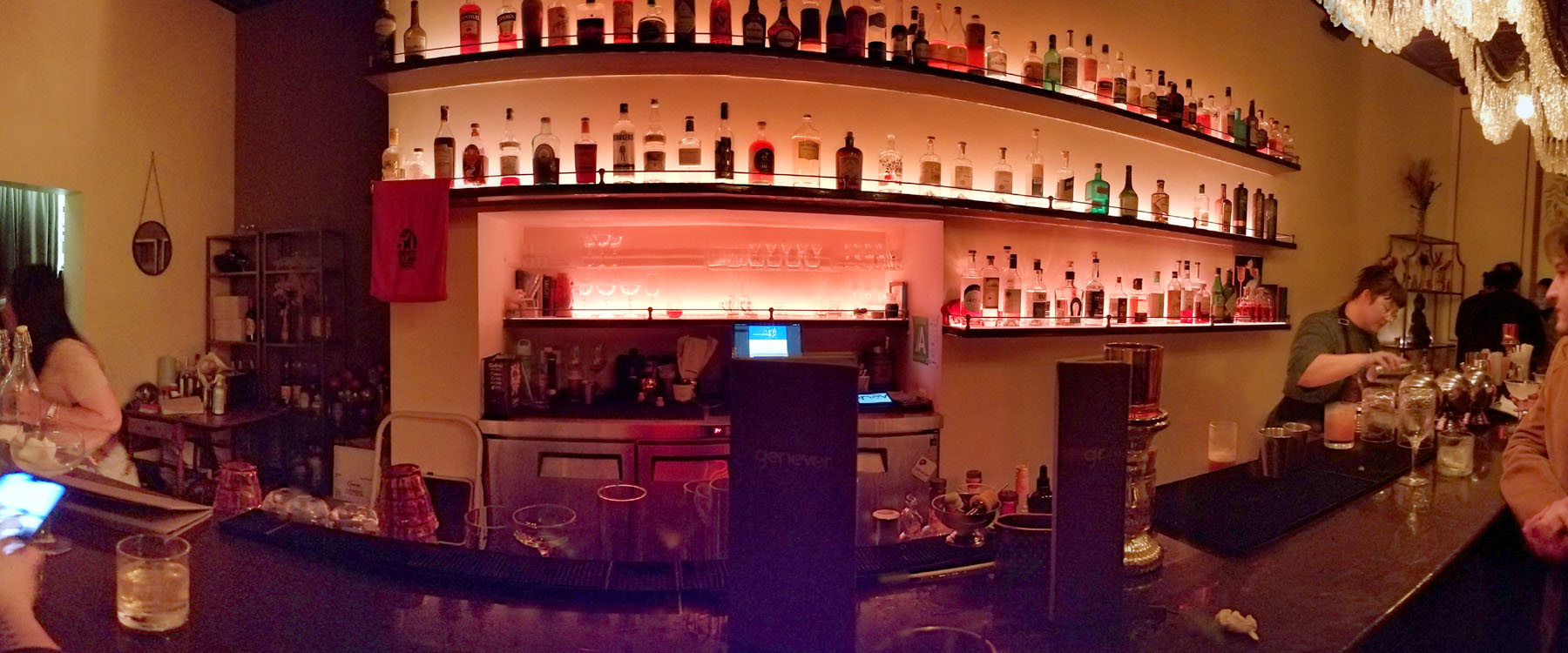Genever View at the Bar