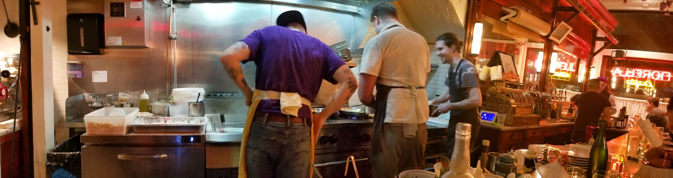 Fiorella Pasta Counter View