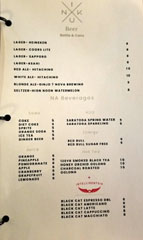 Niku X Beer List