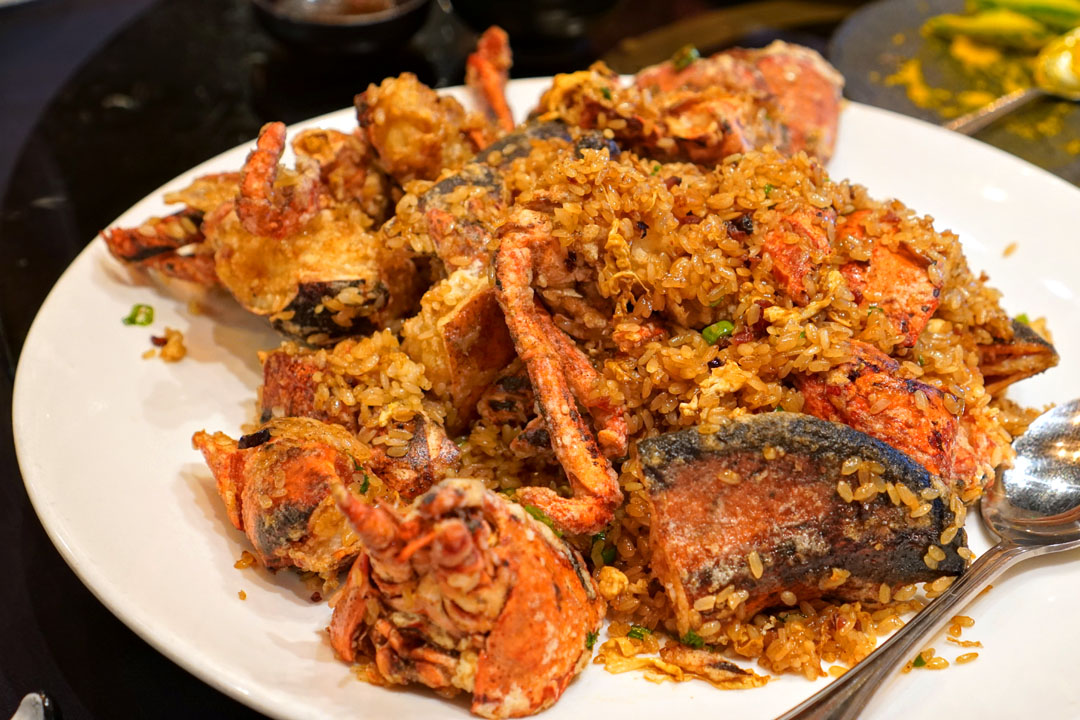 Stir-Fried Lobster with Sticky Rice / 龍蝦炒糯米飯