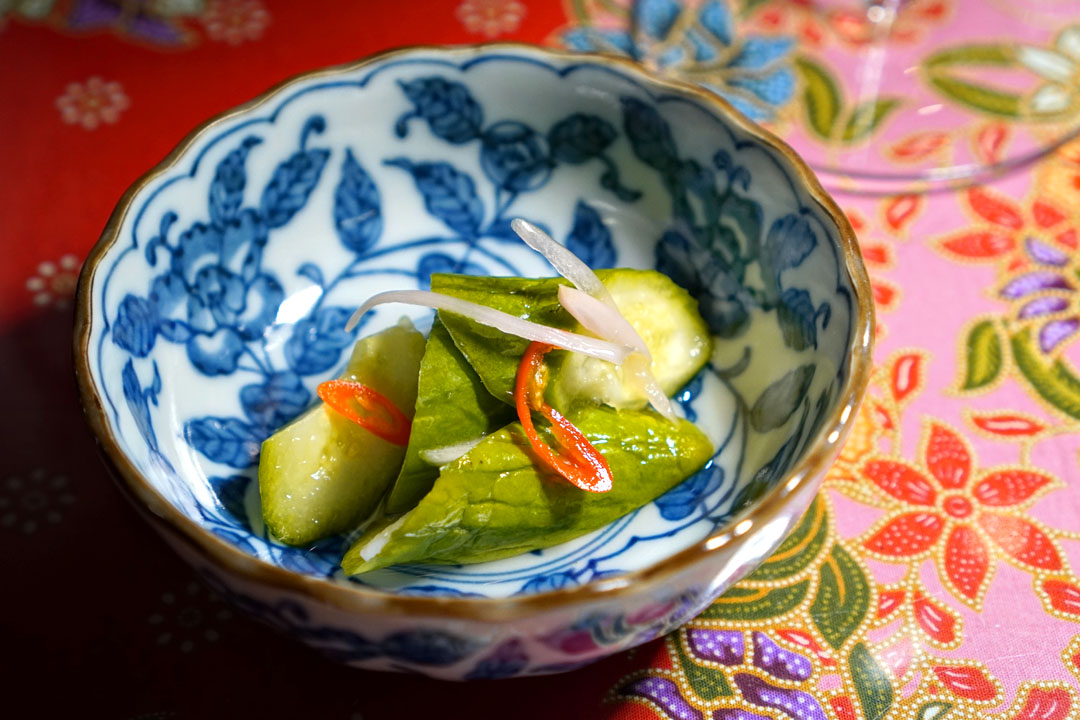 Ajaat-Style Pickled Persian Cucumbers