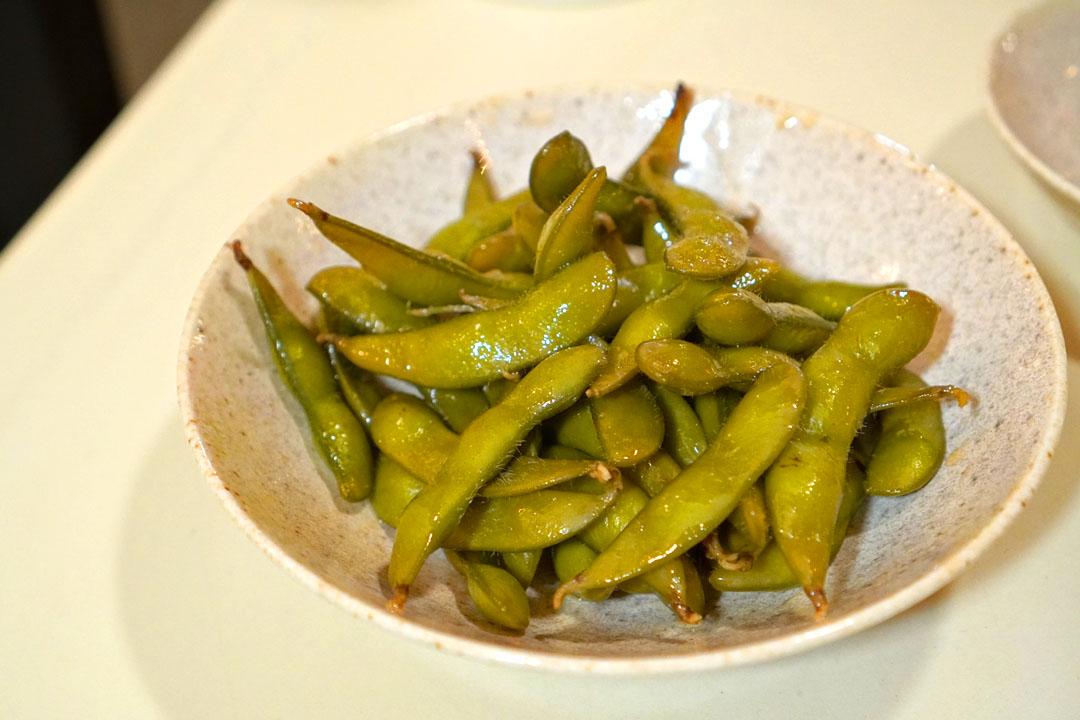 Drunken Edamame