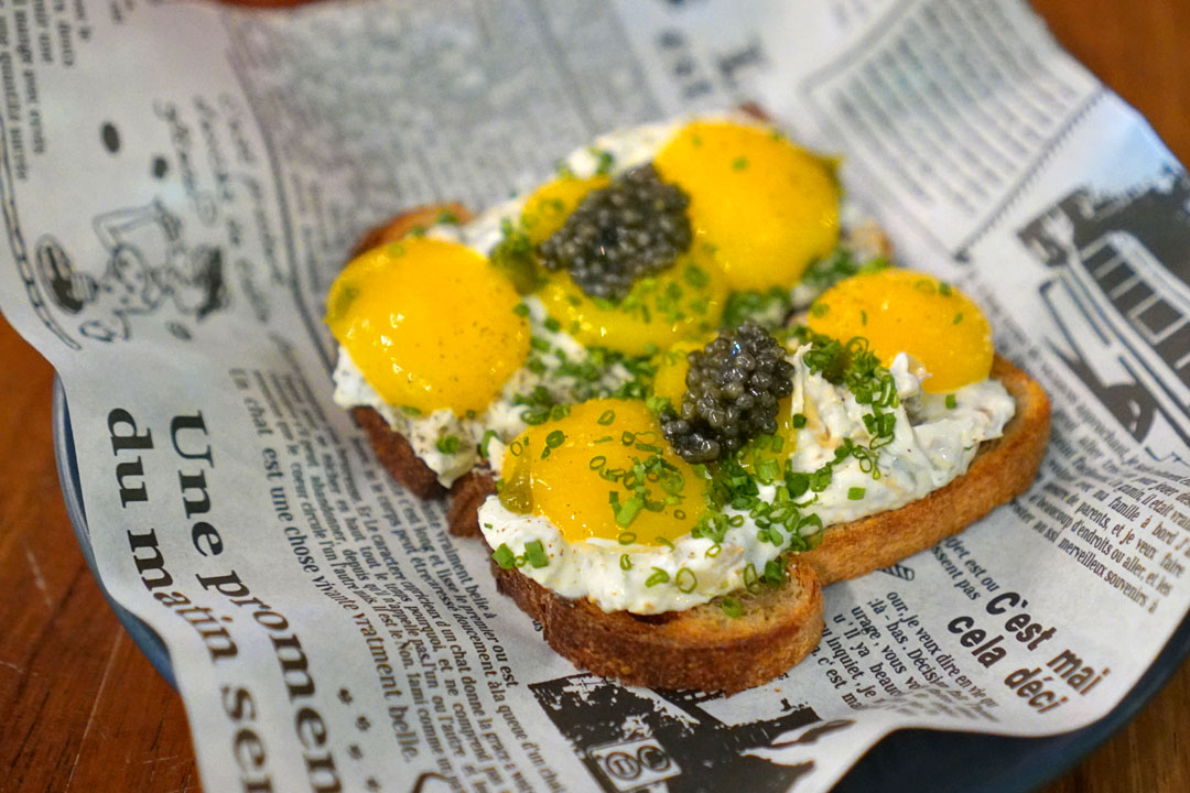 Kaluga Caviar Toast