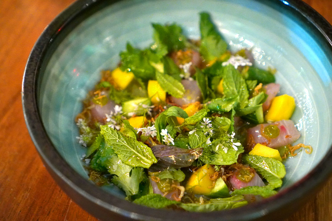 'Thai' Kampachi Crudo