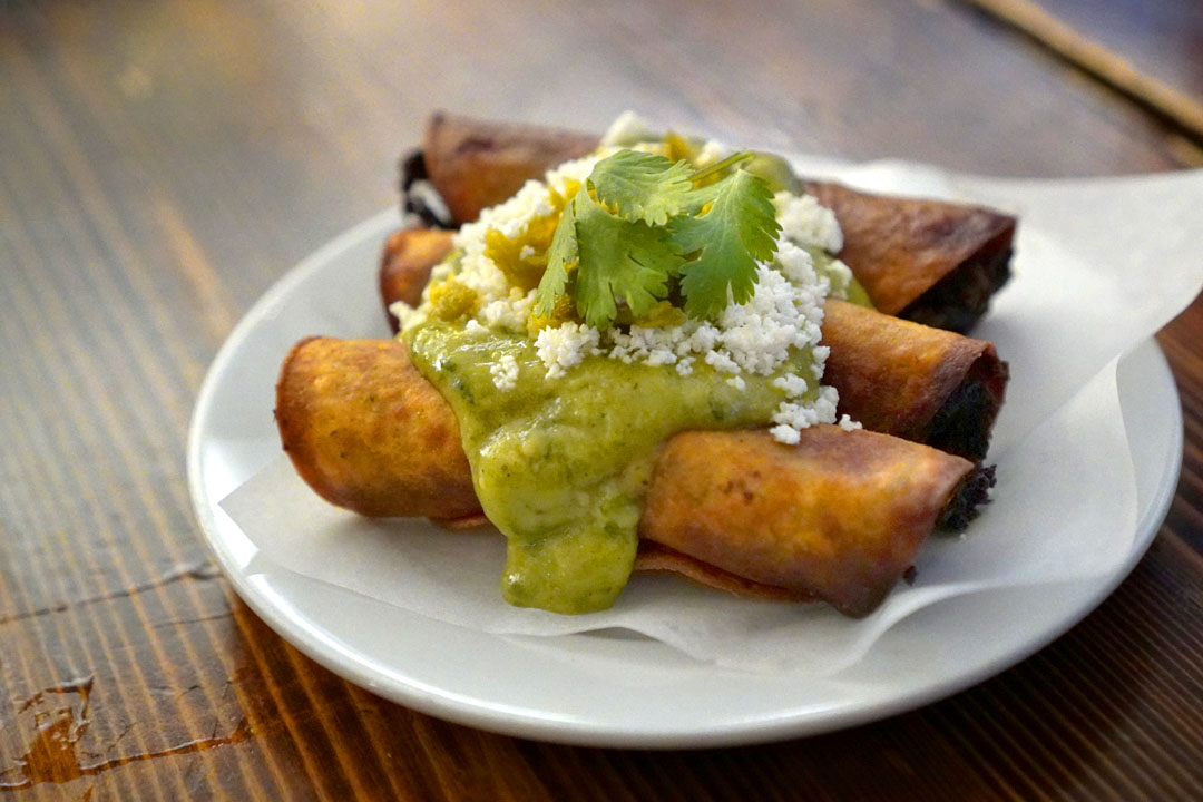 Smoky Potato Taquitos