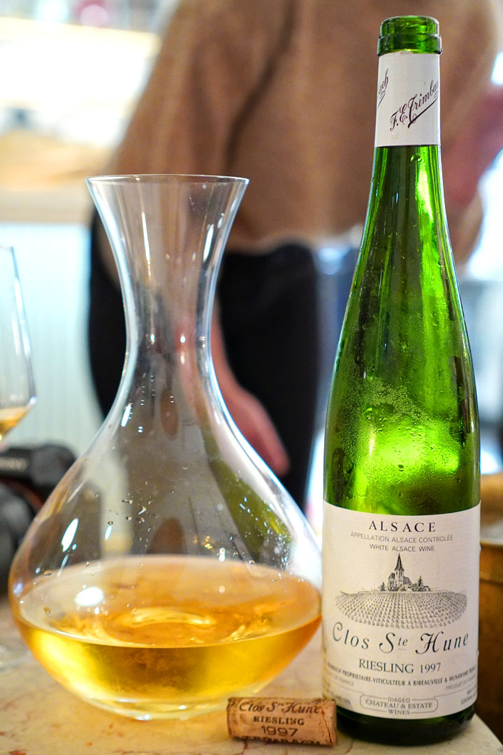 1997 Trimbach Riesling Clos Ste. Hune (Decanted)