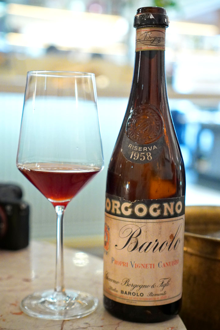 1958 Giacomo Borgogno & Figli Barolo Riserva Cannubi