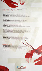 Fishing with Dynamite Wines by the Glass & Beer List