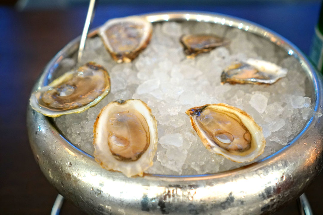 east coast oysters, our accompaniments