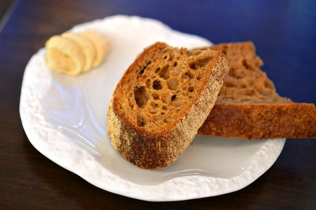 sourdough bread & butter