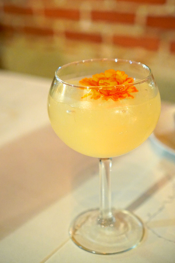 lychee cava spritzer