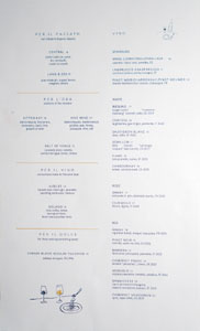 Per L'Ora Beverage List